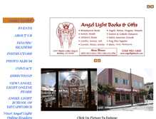 Tablet Screenshot of angellightbooks.com